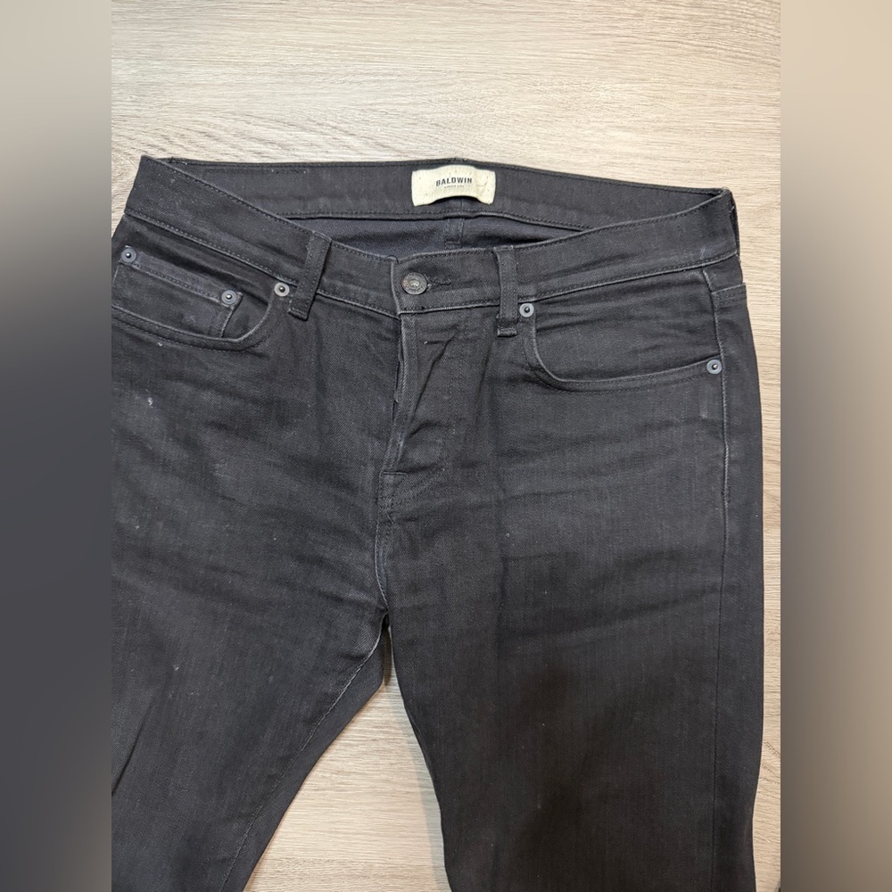 Baldwin Men's Dark Jeans - Picture 3 of 13